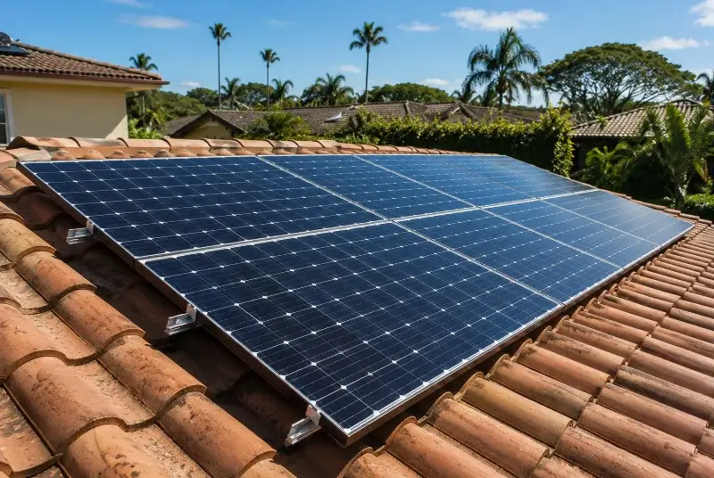 Installation de panneaux solaires à Ornex